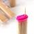 Import Chinese high quality natural bamboo toothpick packing with fanny lighter bottle from China