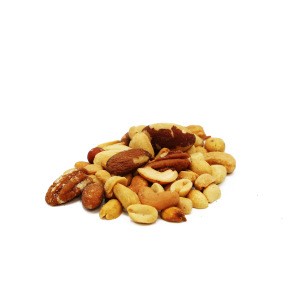 CJ Dannemiller CO mixed almond nuts cashew kernel roasted from America