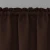 Import Classic Christmas Chocolate Valances  Thermal Insulated 100% Polyester Blackout Curtains Rideaux Valance Curtain from China