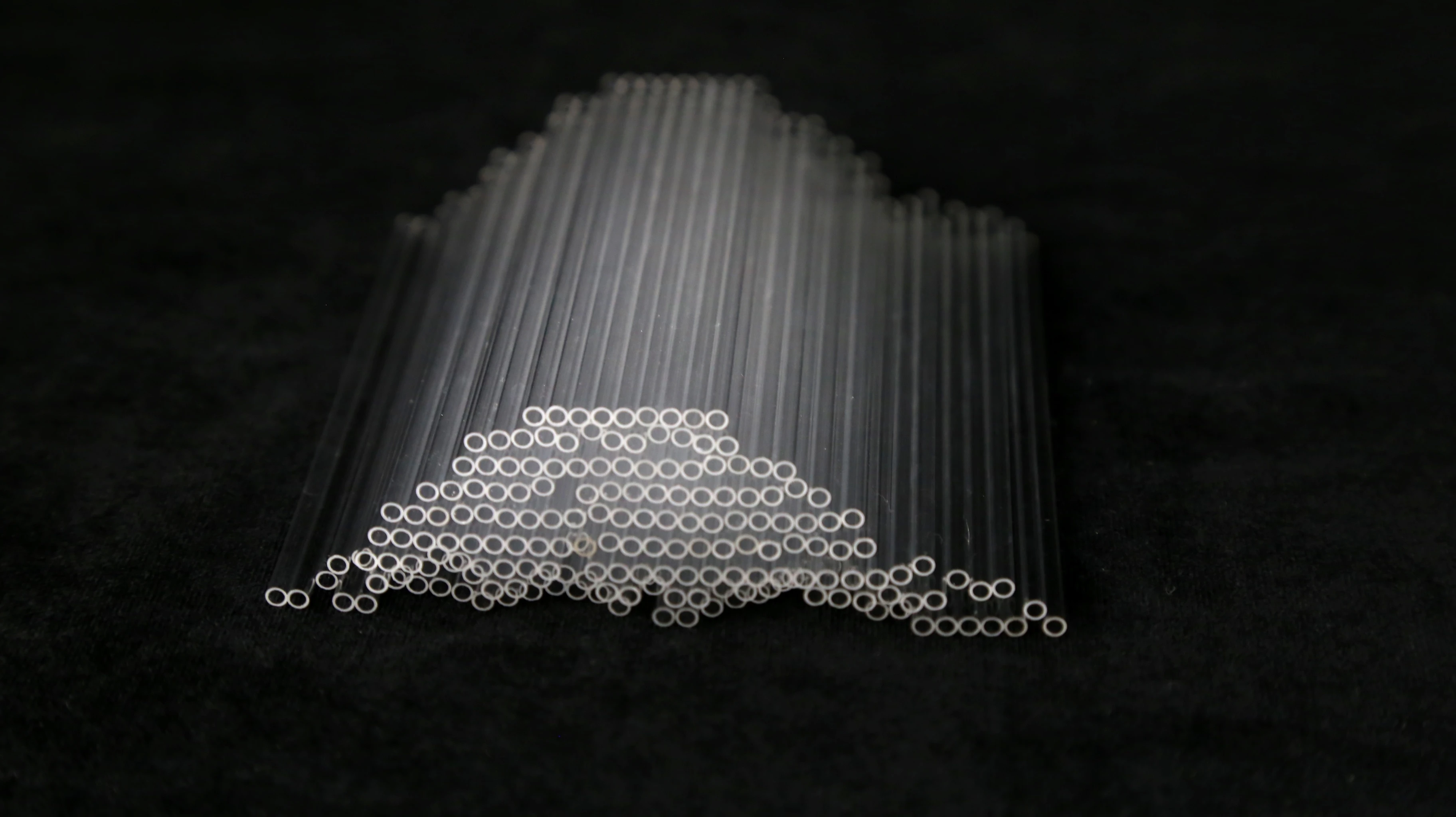 Clear quartz capillary glass fiber protective tube 1.8*0.126