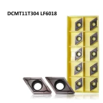 CMT070204-MV DCMT070208 MV DCMT11T304 DCMT11T308 LF6018 CNC turning tool cutting carbide blade turning tool