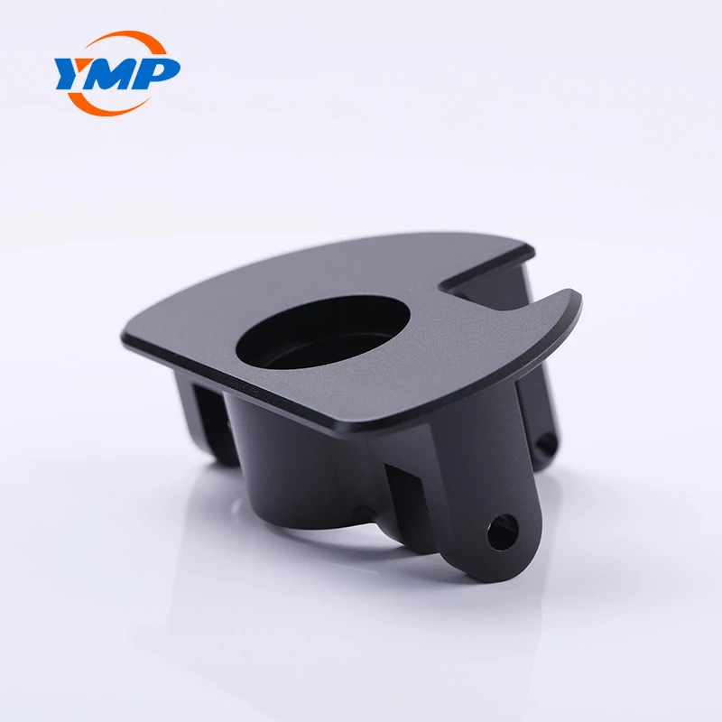 CNC lathe machining parts blacked finished aluminum components OEM milling processing auto spare parts