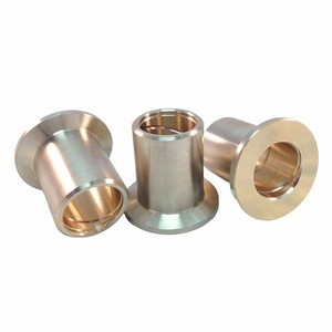 CNC machined brass pump shaft sleeve repair protection bushings