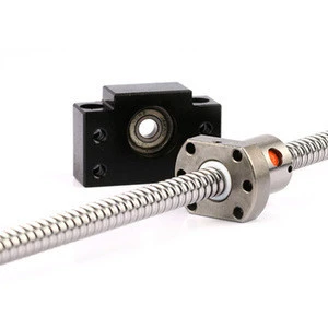 CNC parts 16mm 20mm 25mm ball screw C7 grade ball screw lead 5mm SFU1605 SFU2005 SFU2505