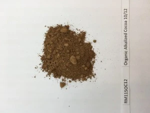COCOA INGREDIENTS-ORGANIC COCOA 10/12 ALKALIZED POWDER RM115OC12
