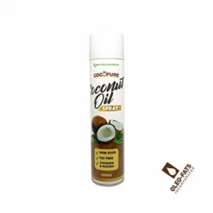 Cocopure Brand Coconut oil 300ml*12 can capacity made in PH organic virgin coconut oil manufacturer coconut pure oil
