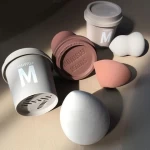 Coffee Cup Microfiber Cosmetic Puff Foundation Powder Multi Shape Beauty Makeup Sponge Blenders