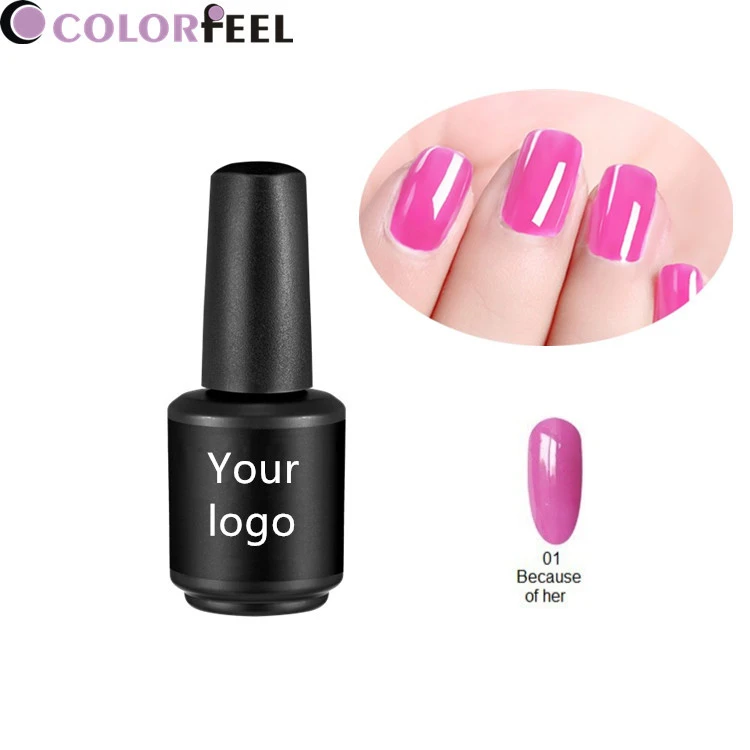 Colorfeel best sale enamel french gel acrylic nail supplies colored nail gel