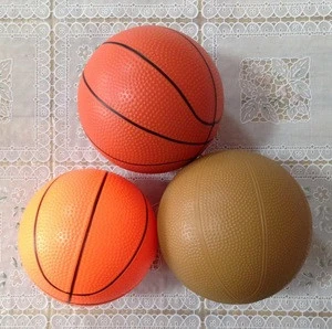 Colorful PVC small basketball for Kids