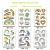 Import Colorful Tattoo Sticker Face Cosmetic Lovely Body Art Temporary Rainbow Sticker Tattoo for kids from China