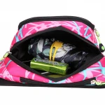 Colourful ladies travelling riding fanny pack phone belt bag woman waist bag