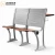 Import comfortable school desk and chair furniture classroom university standard size of school desk chair from China