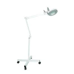 Concise Home Beauty Salon Hair Care Tattoo Nail Light Use 5X LED Wheel Rolling Standing Magnifying Lamp