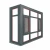 Import Cost-effective Good Price Casement Aluminum Window Glass Windows from China
