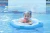 Creative Toy for Christmas Gift electric children&#39;s swimming ring kids water play equipment