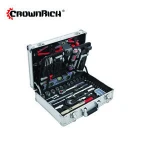 CROWNRICH 148pcs TOOL KIT SET IN Aluminium CASE