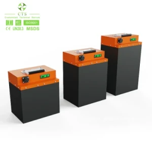 Cts Customized Lithium Ion Battery for E-Motorcycle E-Scooter, 72V 60V 30ah 35ah 40ah Lithium Battery, Good Quality of The Battery