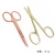 Import Curved Head Eyebrow Scissor Makeup Trimmer Facial Hair Remover Manicuring Scissor Nail Cuticle Tool from China