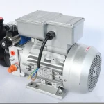 custom ac 220v 380v hydraulic plastic oil tank power pack unit