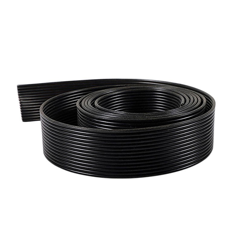 Custom Black Color Ribbon Electrical Wire 28AWG 6 12 14 16 20 24 44 50 64 Pin 2.54 mm Pitch IDC Connectors Flat Ribbon Cable UL2444