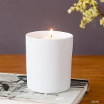 Custom ceramic candle holder for tealight SPA massage melt Jar with spout Wax Warmer oil burner candle vessel candlestick