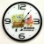 Import Custom Circular art Acrylic Wall Clock Decor 3d Colourful Wall Clock from China