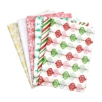 Custom design logo printing cheap translucent gift tissue  wrapping paper clothing shoes packing paper