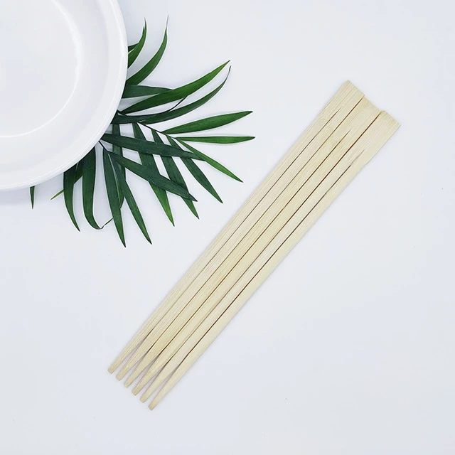 Custom eco printed disposable personalized disposable twins bamboo chopsticks