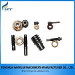 custom high quality low noise mini plastic worm gear for worm gear reducer