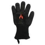Custom high temperature BBQ outdoor safety gloves 932 degrees Fahrenheit heat resistant gloves