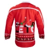 Custom Ice Hockey Uniform Reversible Christmas Sublimated Ice Hockey Jerseys China