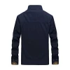 Custom Made Men&#039;s Cotton Durable Slim Fit Stand Collar Reversible Jacket &amp; Coats Reversible Jacket for men MK-RJ-3058