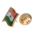 Import Custom metal national india flag lapel pin badge from China