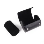 Custom Modern  Travel Watch Roll Box Custom Logo Leather Case Watch Brand Luxury Custom Watch Boxes