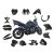 Import Custom Motorcycle Carbon Body Parts In Japanese Carbon Material from China