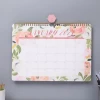 Custom Printed 18 Monthly Wall Calendar of Thick Paper 14.6" & 11.5" Jul 2021 Dec 2022 with Twin-Wire Binding & Hanging Hook