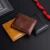Import Custom purse genuine leather wallets for men rfid blocking leather men wallet from China