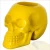 Import Custom resin geek style designed high glossy skull vase from China