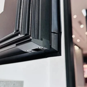 Customizable Colors Kitchen Strong Corrosion Resistance Double Glazed Aluminum Bi Folding Window