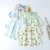 Import Customized Baby Girl Summer Dress Cotton Bamboo Print Modern Baby Dress from China