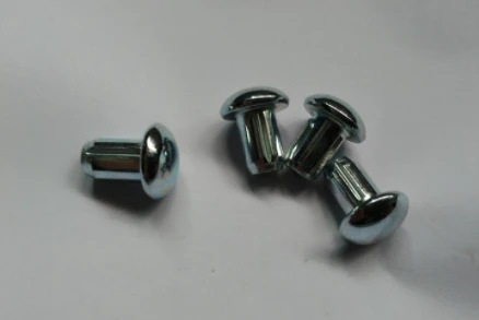 Customized DIN 1476 ISO 8746 Galvanized Zinc Plated Round Head Grooved Pins