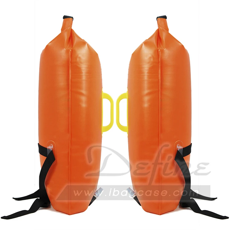Customized Open Water Personal Inflatable Dry Bag Buoy Swimming