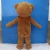 Import Cute life size brown bear mascot costume adult nice quality fur animal mascot costume bear from China