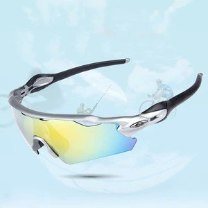 Cycling Glasses Polarized 5 Lens Sports Goggles Eyewear