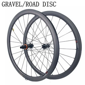 Cyclocross Carbon Wheels 38mm  GRAVEL Bike wheelset Road Disc bicycle wheels carbon