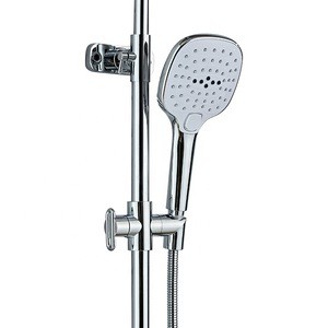 CYEN Bath Shower Faucet Type Bathroom Faucet Spout Toilet Hand Shower Bidet Bathroom Stainless Steel Bathtub Rain Shower Set