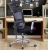 Import D06# High back black mesh swivel task chair with mesh padded seat, relaxing office chair from China