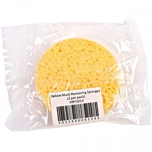 Deep cleansing Soft facial Compressed cellulose sponge for skin care