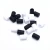 Import Deepeel DS016 Soft Silica Gel Stopper Elastic Cord End Ear Strap Rubber Lock DIY Adjustment Anti-slip Stopper Buckle from China