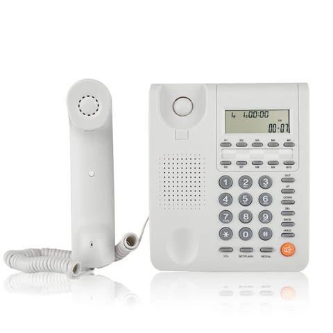 DEX Factory Directly Corded Telephone Cheap Price Landline Telephone for Home Hotel Office Fast Delivery ODM/OEM Custom Function